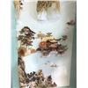 Image 2 : Set of 4 framed Chinese shell & oil painting art - approx 13" x 31 1/2"