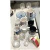 Image 1 : Group of assorted cups & tableware decor