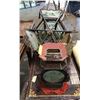 Image 1 : Group of 2 Chinese carved wooden hexagonal lantern