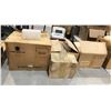 Image 1 : 4 boxes of vintage parts for light fixtures