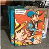 Image 2 : group of 5 graphic fiction cartoon wall hangings - approx 16" x 20"