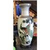 Image 1 : Large decorative Chinese porcelain vase - approx 24" height