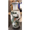 Image 1 : Large decorative Chinese porcelain vase - approx 24" height