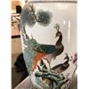 Image 2 : Large decorative Chinese porcelain vase - approx 24" height