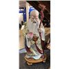 Image 1 : Large Chinese vintage porcelain Shou Xing figurine - approx 24" height