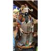 Image 1 : Large Chinese Lu statue - approx 24" height