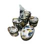 Image 1 : Group lot - "Orchard Toscana" by Rosanna -x4 tall pitchers, x3 sets of plates, x2 serving dishes