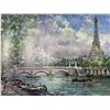 Image 2 : Group lot - x2 prints of Paris Scenes - Editions Creations Isaac Paris + Kitchen Scene picture signe