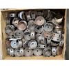 Image 2 : Under table lot - x2 boxes of vintage electrical boxes for lighting