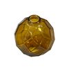 Image 3 : Group lot - x2 boxes of various sized gold coloured vintage glass for light fixtures (Approx 40+ pie