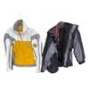 Image 1 : x2 Helly Hansen Jackets - White/Gold Nature's Force (M/M) - Grey/Red (M/M)