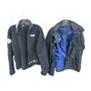 Image 1 : x2 Helly Hansen Jackets - Black Fleece (M/M) - Black Windbreaker (M/M)