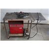 Image 6 : Lincoln Arc Welder AC 225 With Cables and Stand on Casters