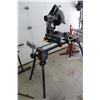 Image 4 : Delta 14" Chop Saw On Collapsible Mastercraft Stand With Wheels and Extendable Rollers