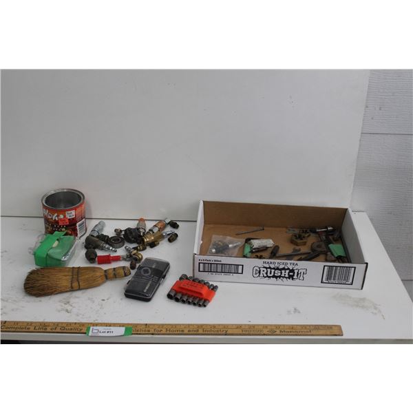 Air Chucks, Nut Drivers, Whisk Broom, Allan Wrenches, etc.