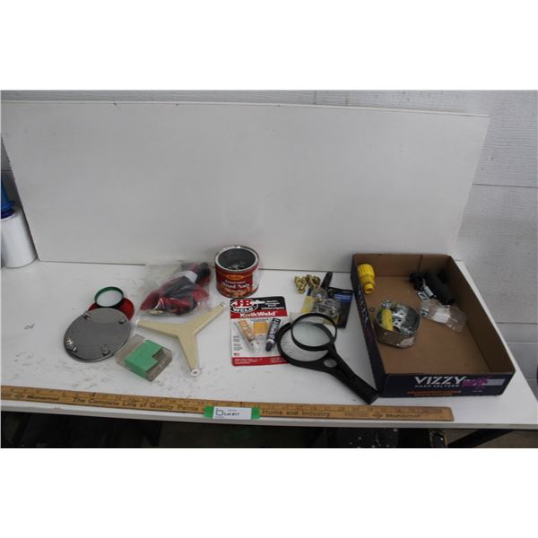 Sockets, Battery Terminal Set, Magnifying Glasses, etc.