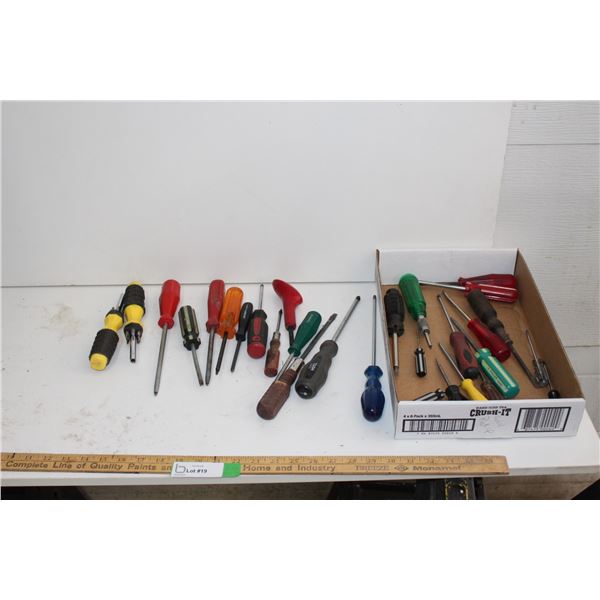 Assortment of Screwdrivers
