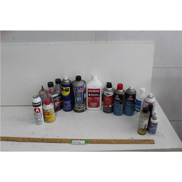 WD 40, Grease, Methyl Hydrate, etc. - Partials