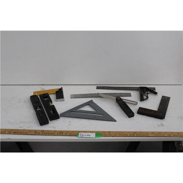 Squares, Levels, Ruler