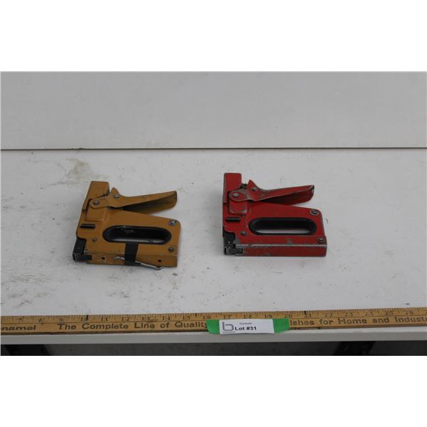 (2) Staple Guns