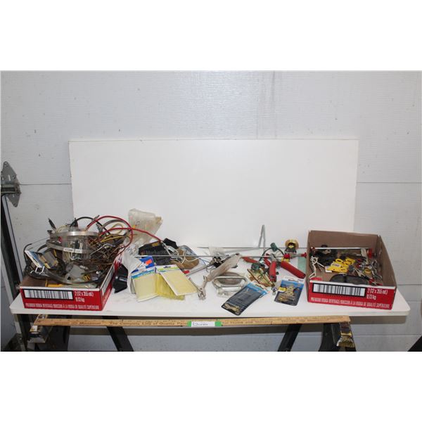 Hose Clamps, Gloves, Glue Sticks, Thermal Couplers, Grabber, Trailer Wiring Supplies, Extendable Mag