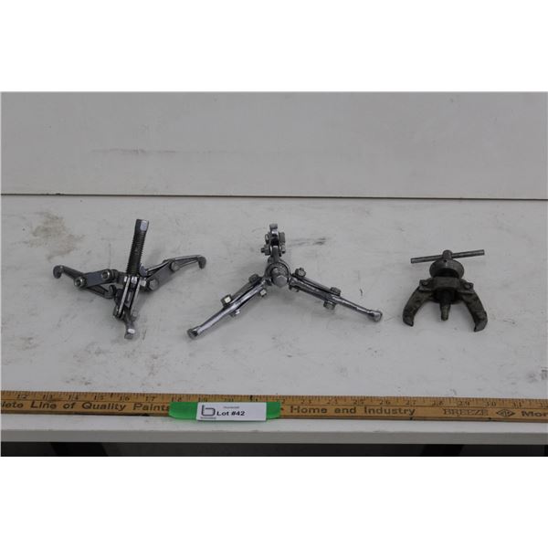(3) Gear Pullers - 4"