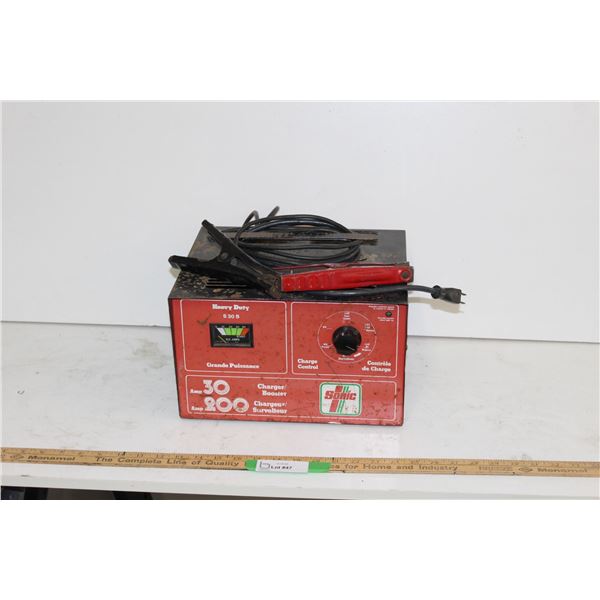 Sonic Heavy Duty Battery Charger/Booster