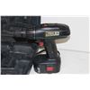 Image 2 : Trademaster Cordless Drill, (2) Batteries, Charger, Case