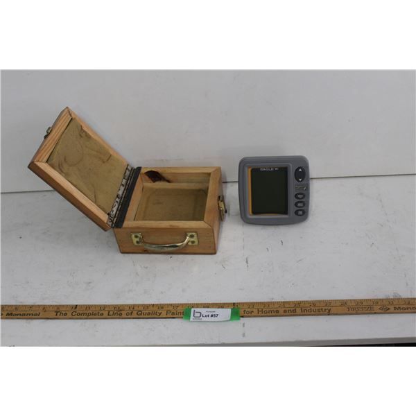 Eagle Fish Finder in Wooden Case