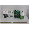Image 1 : Paint Thinner, Outboard Motor Oil, Simple Green Cleaner, 2 Cycle Motor Oil