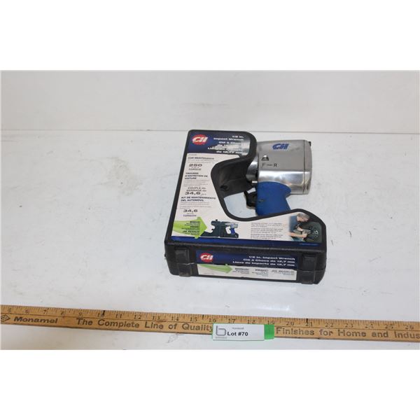 Campbell Hausfeld 1/2 Inch Air Impact Wrench With Case