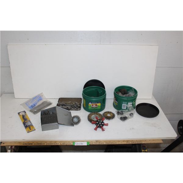 Drill Bits, Index, Wire Brush Wheels, Rubber Washers