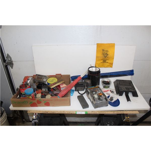 Electric Timer, Windshield Wiper, Sander, Flags, Flashlights, O Rings, Bulbs, Fuses, etc.