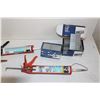 Image 3 : (3) Caulking Guns, (3) Partial Tubes of Caulking, Staples, Brad Nails