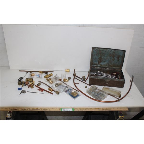 Flaring Tools, Drill Bits, Nuts & Bolts, Stanley Butt Marker, Brass Fittings, Copper Pipe, etc.