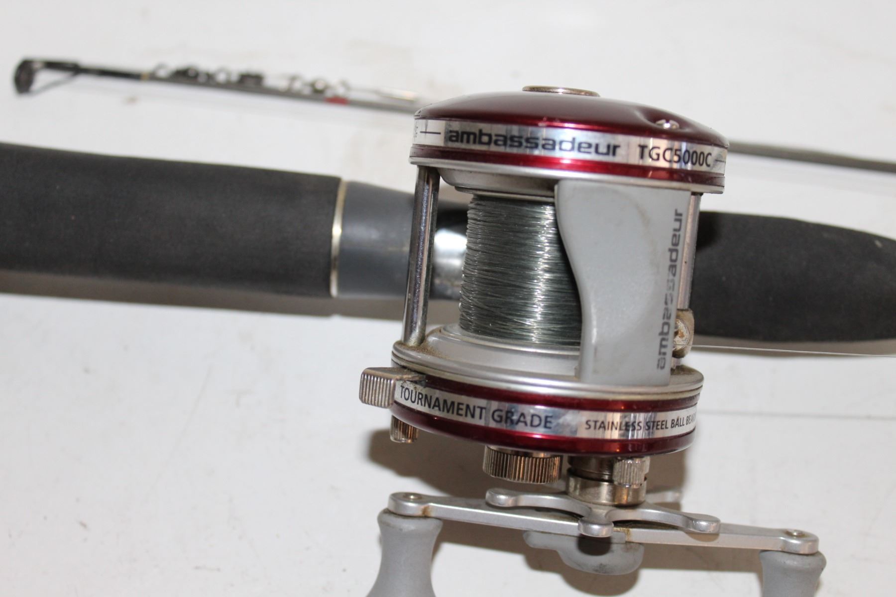 abu garcia ambassadeur tournament grade rod S Combo The Abu Garcia custom designed reel seat delivers hypersensitivity around the exposed blank sections and improves comfort for all Abu Garcia Virtual Casting Rod