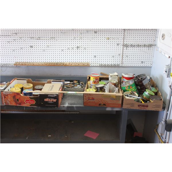 Electrical Wire, Snap Button Kit, Mars Connectors, Nails, Screws, Bolts, Canvas Repair, Anchors, Lag