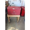 Image 1 : Beach Tool Chest On Wooden Stand on Casters