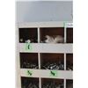 Image 2 : Wooden Parts Bin - 2' x 2' - With Bolts