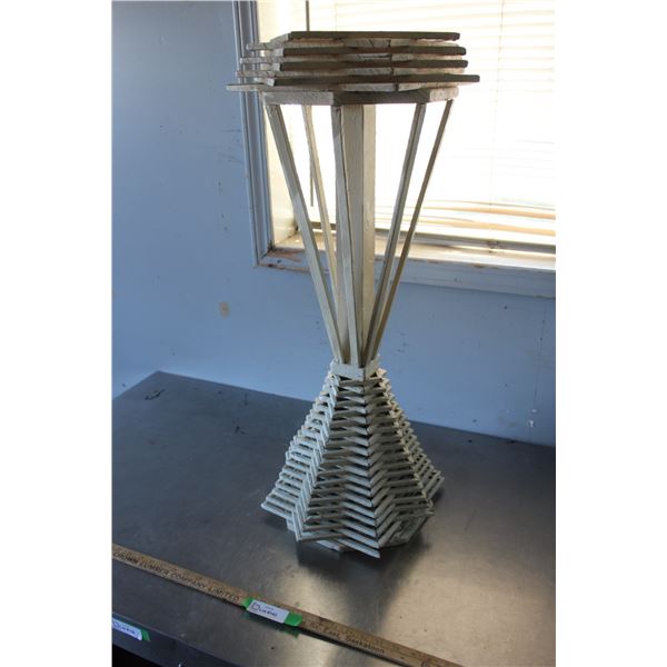 Wooden Plant Stand - 34" Tall