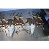 Image 4 : Santa Claus & Reindeer Outdoor Decoration