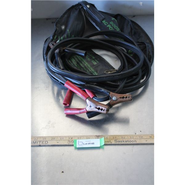 Booster Cables in Carrying Bag