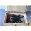Image 2 : Paint Brush, Caliper, Cutting Chain, Screwdrivers, Bits, Wooden Box