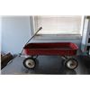 Image 3 : Kids' Red Metal Wagon