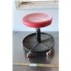 Image 1 : Mechanics Stool on Casters - Adjustable Height