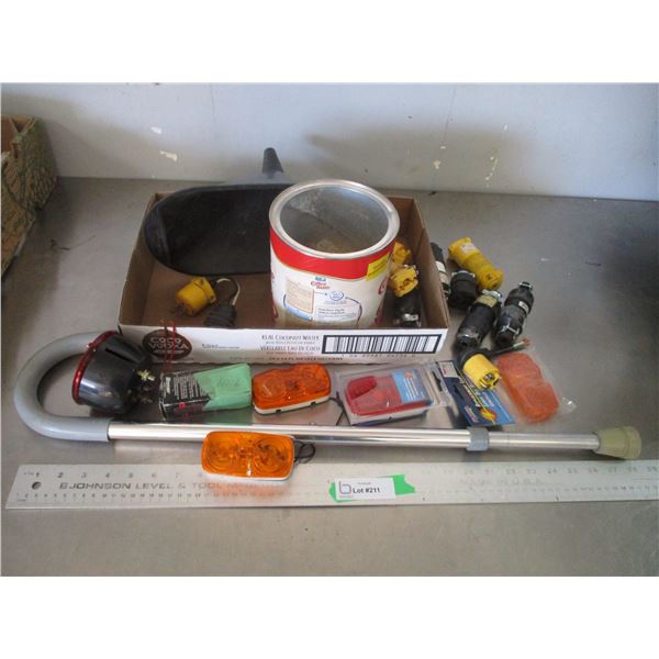 Clearance Lights, Electrical Hardware, Funnel, Cane