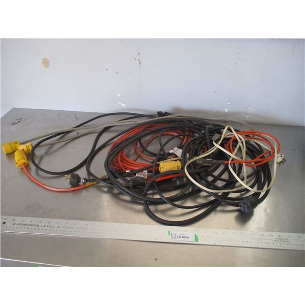 Assortment of Extension Cords