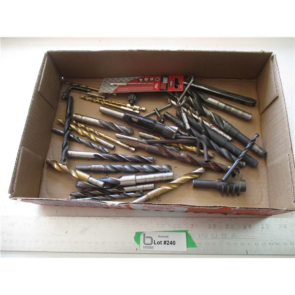 Assortment of Drill Bits, Chucks, Allan Wrenches