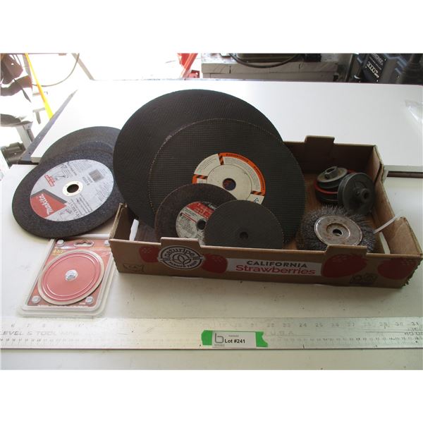 Cutoff Discs, Pulleys, Circular Wire Brushes