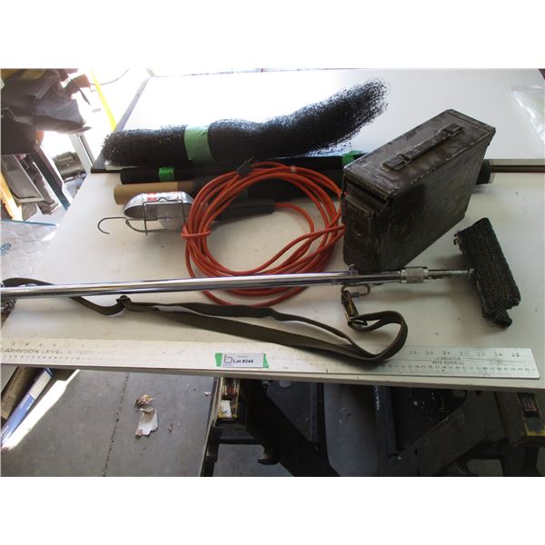 Ammo Box, Extendable Stand, Screening, Trouble Light